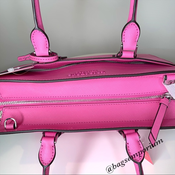 Kate Spade Pink Leather Cameron Satchel Bag - Picture 11 of 13